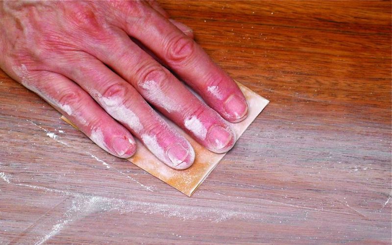 Ảnh khi dùng hóa chất sai